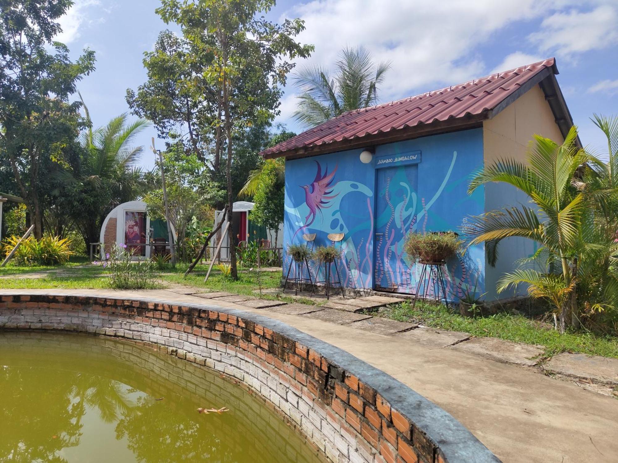 The Bear Bungalow Кампот Екстериор снимка